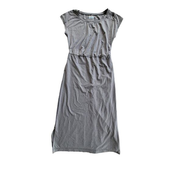 Columbia PFG Striped Maxi Pullover‎ Cap Sleeve Outdoor Athletic Dress Size Small - Picture 1 of 7